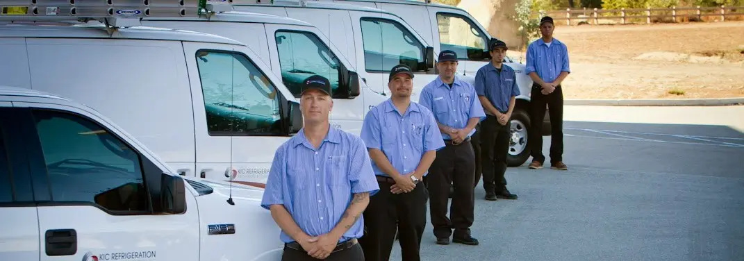 KIC Refrigeration crew ready for Mini Split Repair jobs across Midway City